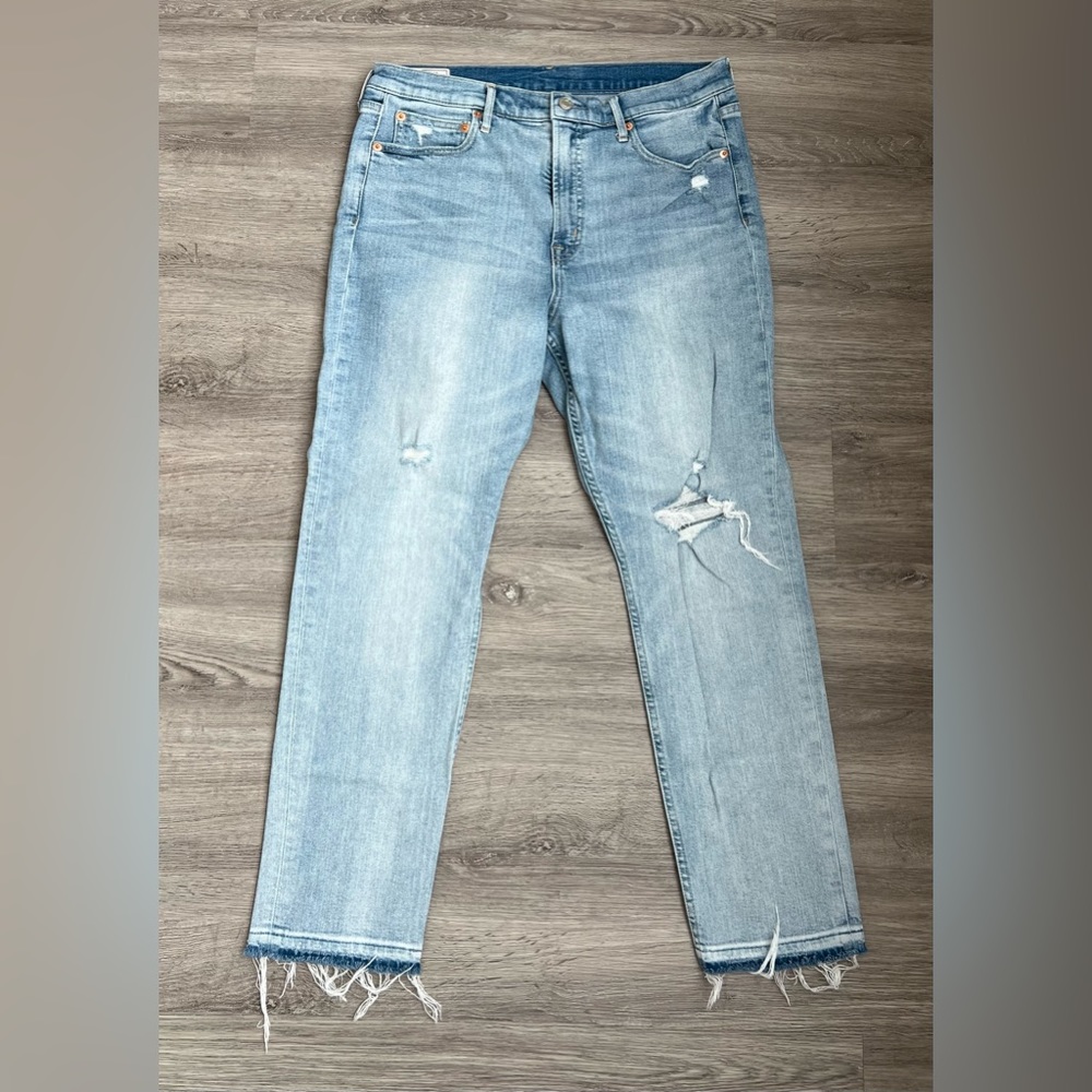 Gap Cigarette High Rise Jeans